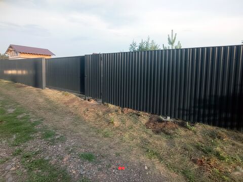 Забор из профлиста Красноярск