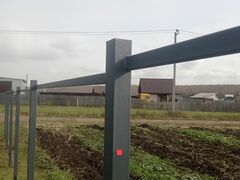 Комбинированное ограждение из профлиста