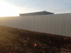 Комбинированное ограждение из профлиста