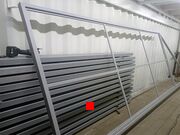 Производственный цех компании Заборы Красноярск — сварка каркасов для заборов под ключ