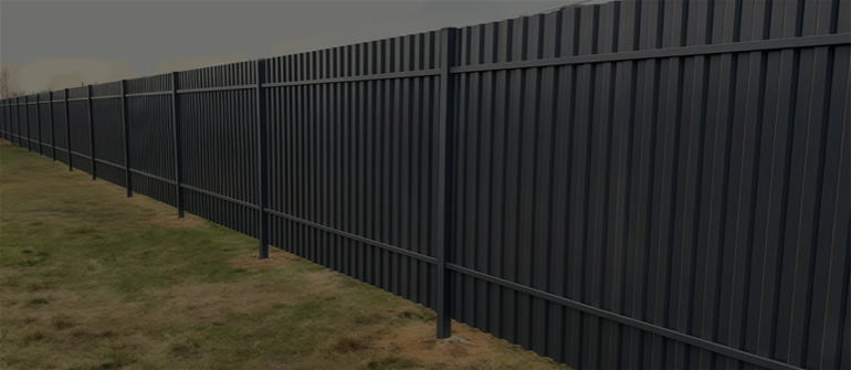 Забор из профлиста Двусторонний